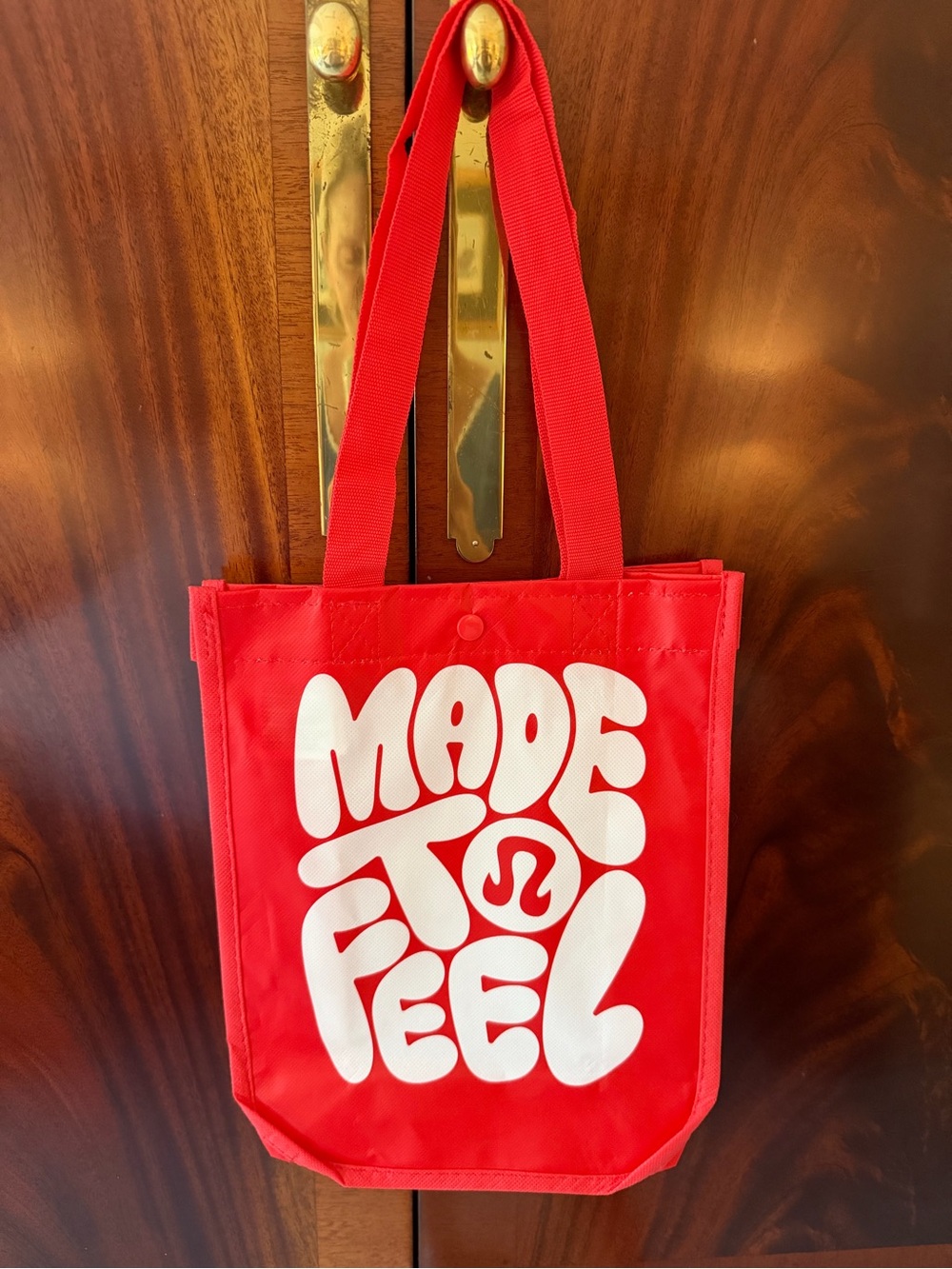 NEW lululemon Made to Feel Red Shopper Tote